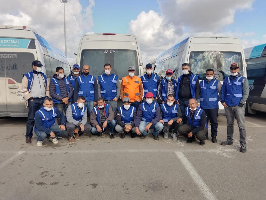 AINZOHRA TRANS , Transport de personnels à Tanger